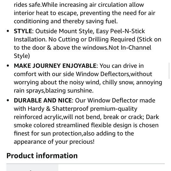 4pc Window Shade - Picture 6 of 7